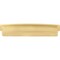 Jeffrey Alexander 160 mm Center Brushed Gold Square-to-Center Square Renzo Cabinet Cup Pull 141-160BG - alternate 6